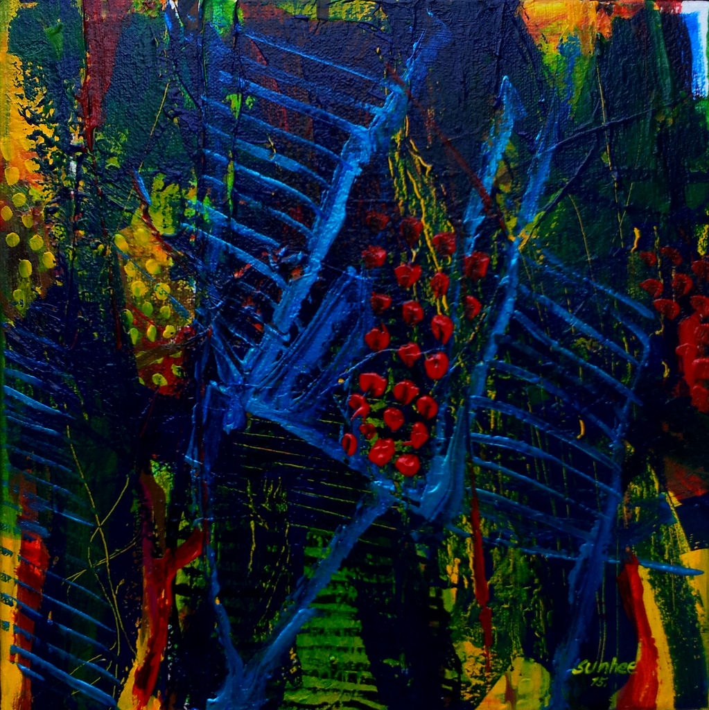 st, acrylique sur toile, 30x30cm, 2015